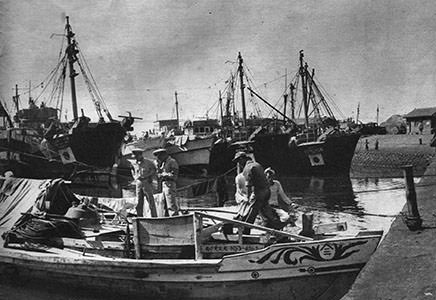 拿捕された日本漁船