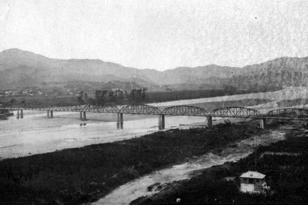 中村の四万十川下流（1930年ごろ）