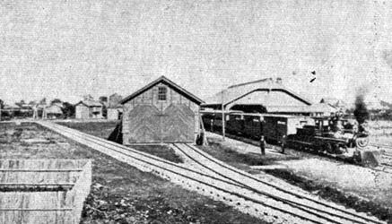 開通当時の札幌駅