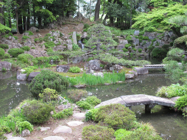 恵林寺の池泉庭園