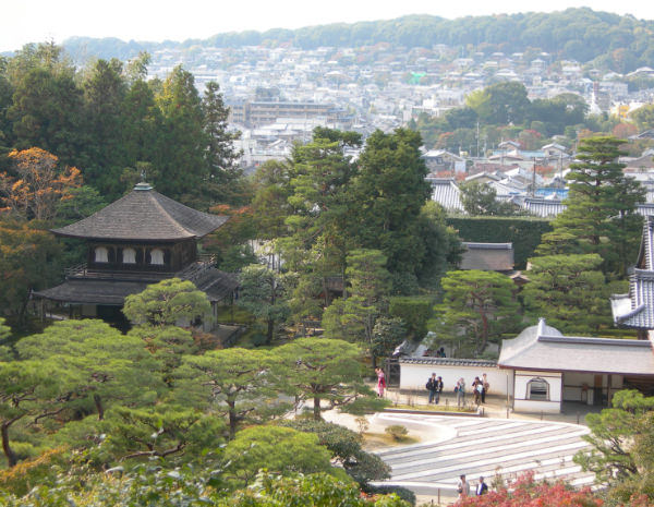 銀閣寺の庭
