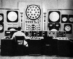 ソ連の原発コントロール室