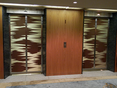 ホテルオークラのエレベーター