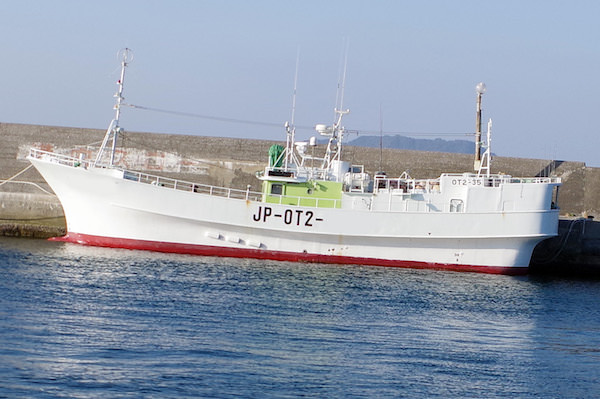 保戸島のマグロ延縄漁の漁船