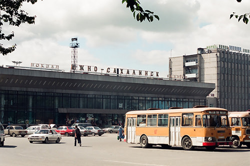 ユジノサハリンスク駅（サハリン）