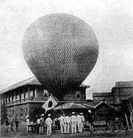 日本で最初に気球実験