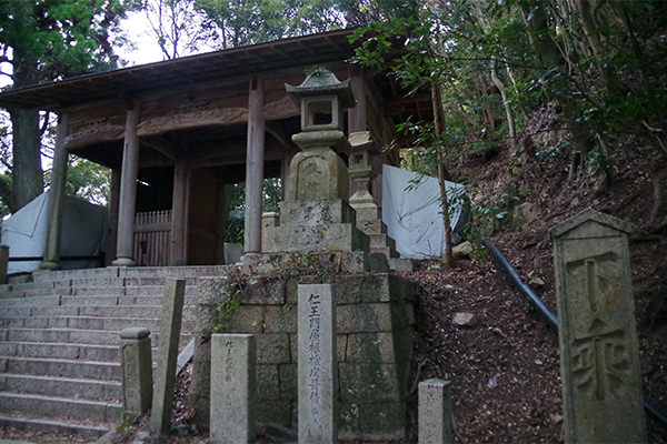 神戸摩耶山天上寺跡