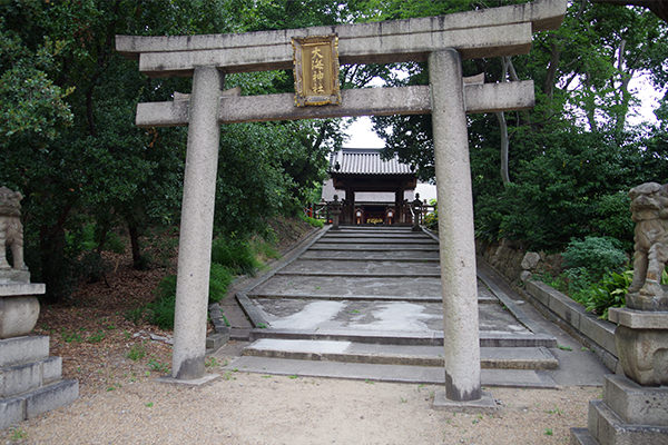 大海神社への階段
