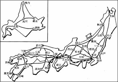 日本列島改造論・計画された新幹線網
