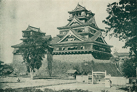 焼失前の熊本城
