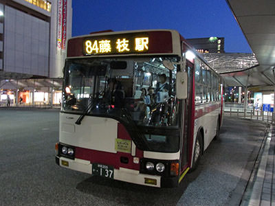 藤枝行きバス