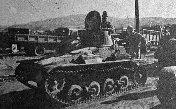 サイパンに残された日本軍の戦車