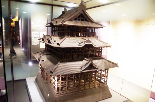 小田原城の模型