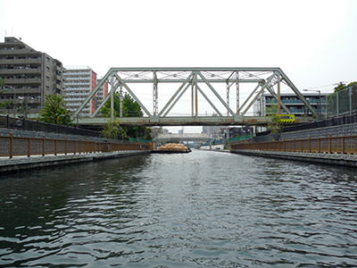 トラス式小名木川橋梁