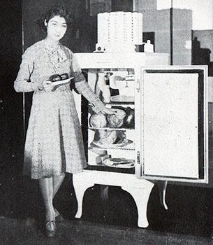 日本初の冷蔵庫
