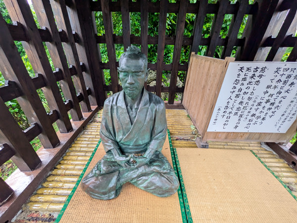 西郷が押し込められた牢屋（沖永良部・西郷南洲記念館）