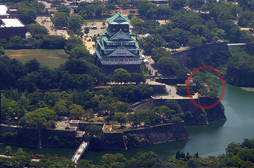 大阪城の隠し曲輪
