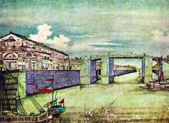 円山応挙「蘇州万年橋の図」