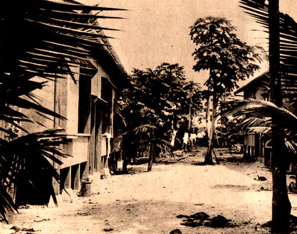 南沙諸島・長島にあった日本人住居跡