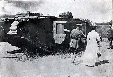 世界初の戦車マークⅠ