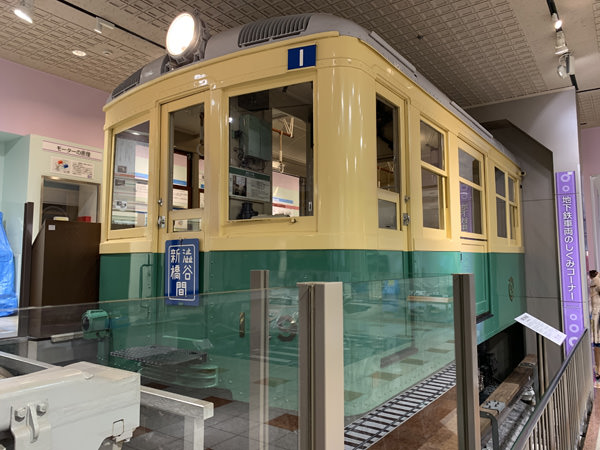 東京高速鉄道の車両（地下鉄博物館）