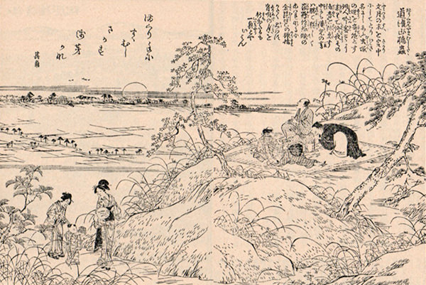 江戸時代の道灌山