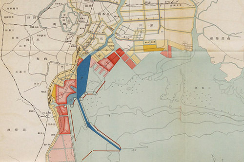 1925年の京浜運河開削計画