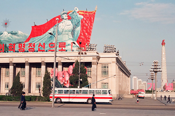 北朝鮮のトロリーバス