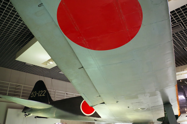 ゼロ戦21型（国立科学博物館、現在は科博廣澤航空博物館）